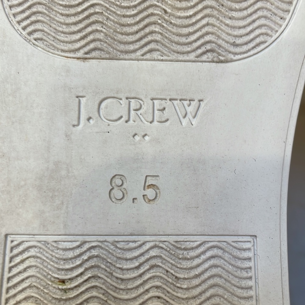JCREW - WHITE & STRIPED “ROAD TRIP” SNEAKERS - Picture 7 of 9